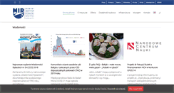 Desktop Screenshot of nmfri.gdynia.pl