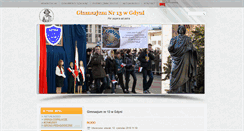 Desktop Screenshot of gimnazjum.zso5.gdynia.pl