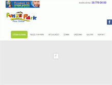 Tablet Screenshot of funpark.gdynia.pl