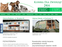 Tablet Screenshot of lecznica.gdynia.pl