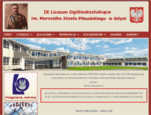 Tablet Screenshot of lo9.gdynia.pl