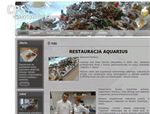 Tablet Screenshot of catering.gdynia.pl