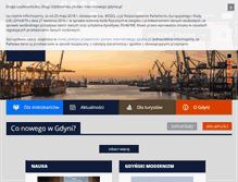 Tablet Screenshot of gdynia.pl