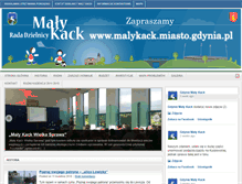 Tablet Screenshot of malykack.miasto.gdynia.pl